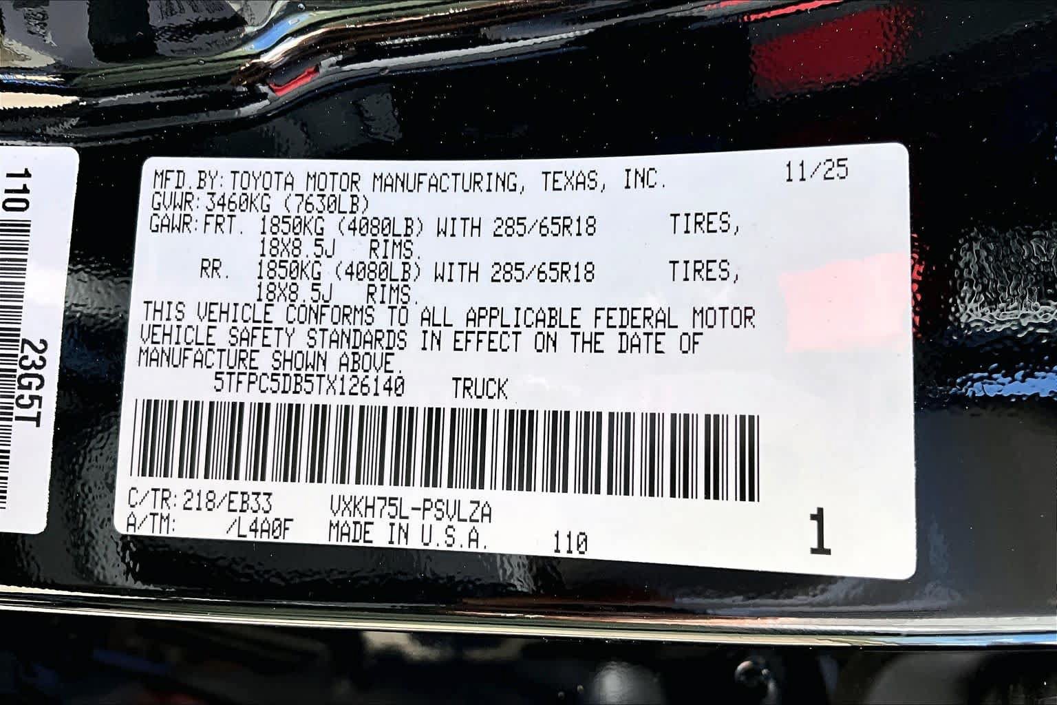 Used 2026 Toyota Tundra TRD Pro AWD/4WD image 47