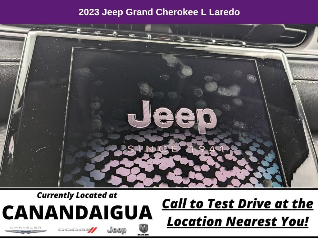 New 2023 Jeep Grand Cherokee L Laredo AWD/4WD image 31