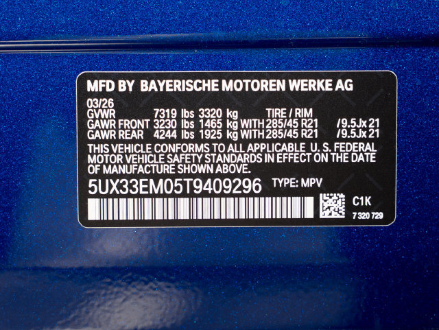 Used 2026 BMW X7 M60i w/ M Sport Professional Package AWD/4WD image 24