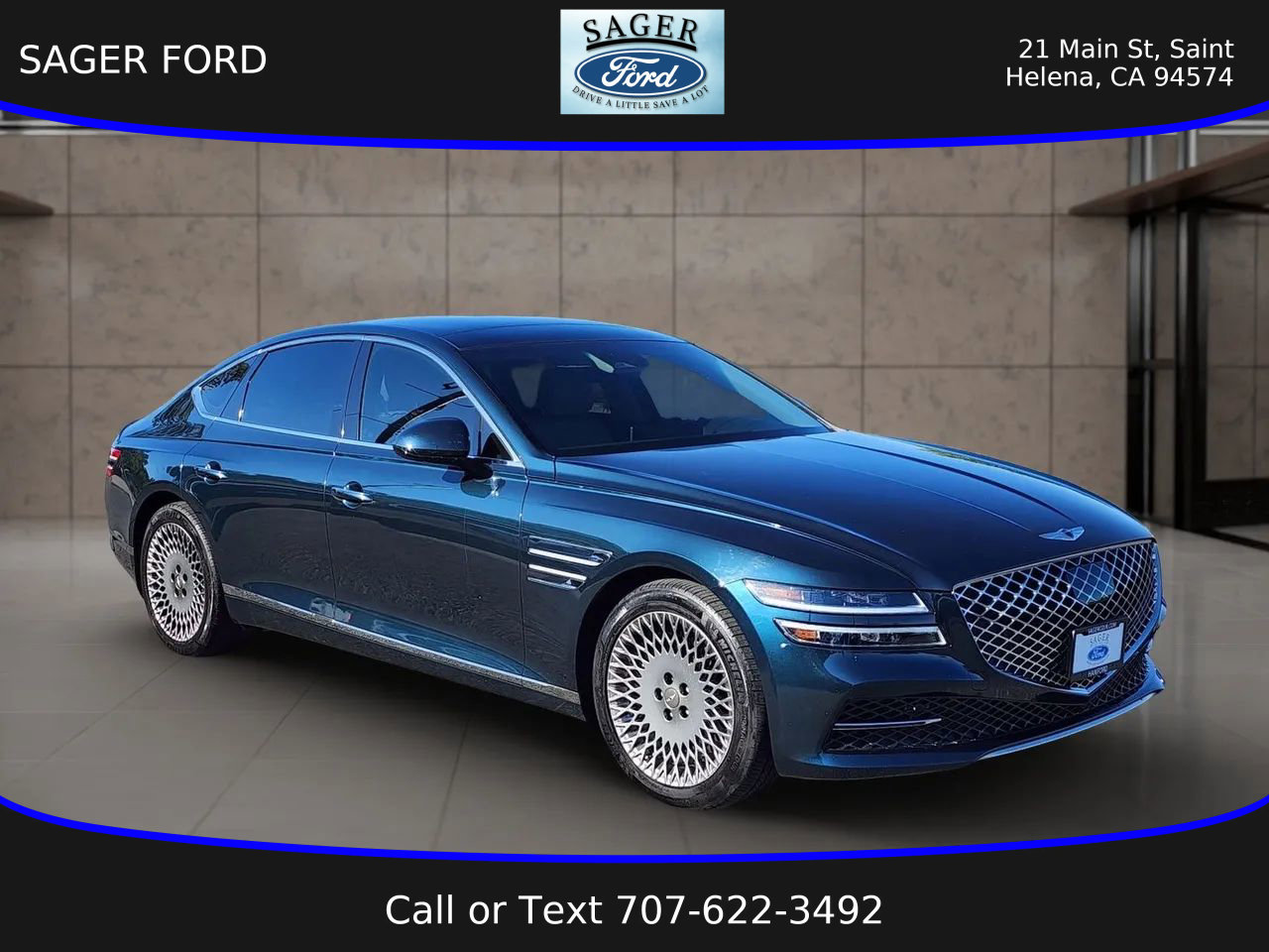 Used 2022 Genesis G80 2.5T w/ Advanced Package