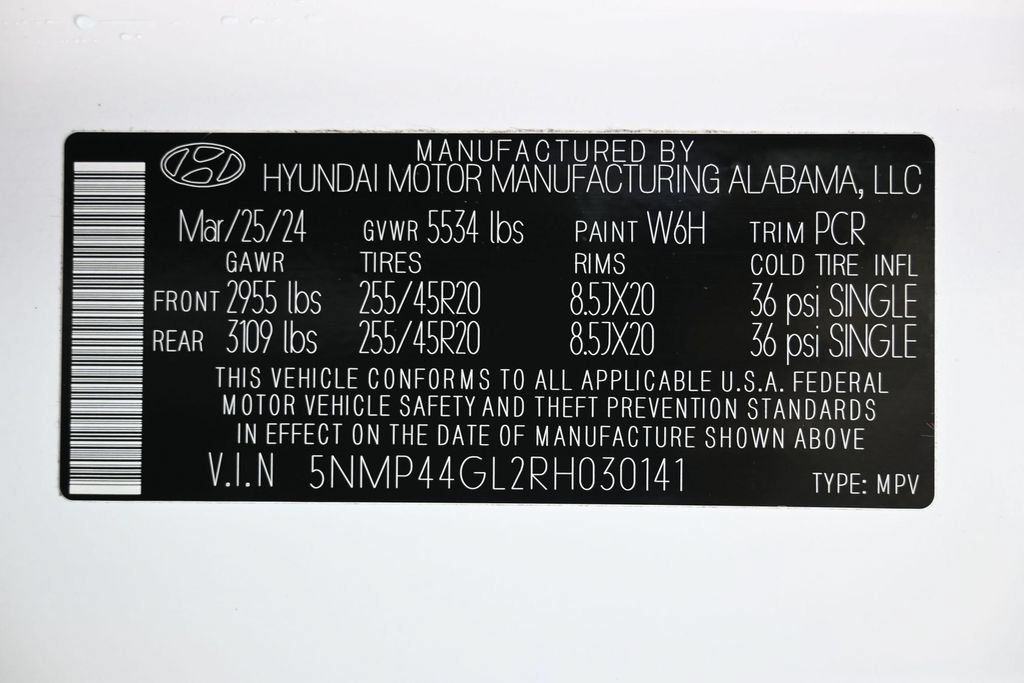 Used 2024 Hyundai Santa Fe Limited FWD image 42