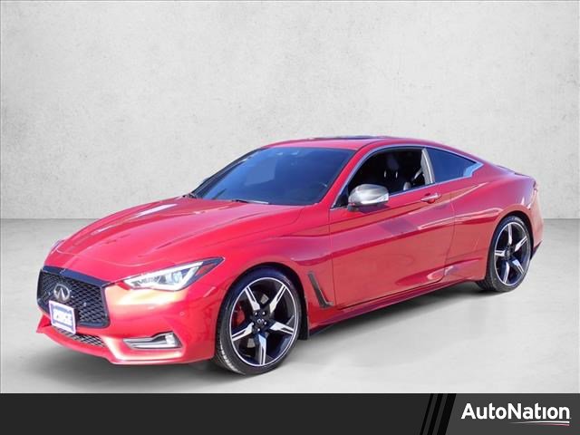 Used 2021 INFINITI Q60 Red Sport 400 w/ Carbon Fiber Package