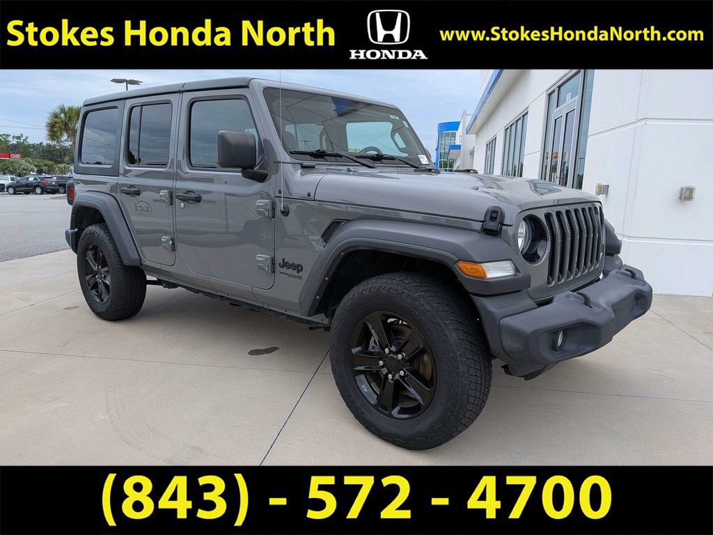 Used 2021 Jeep Wrangler Unlimited Sport AWD/4WD image 2