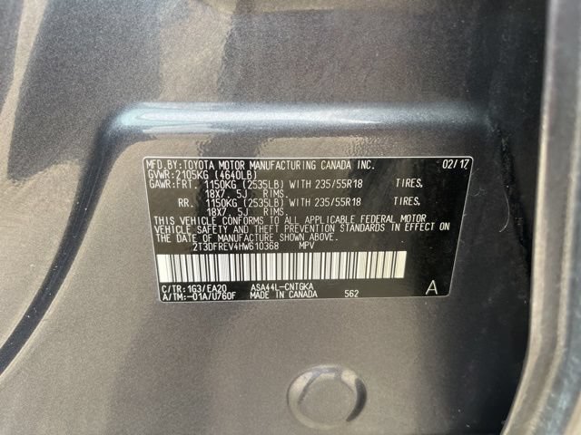 Used 2017 Toyota RAV4 Limited w/ Advanced Technology Package AWD/4WD image 25