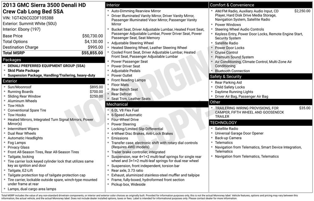 Used 2013 GMC Sierra 3500 Denali image 30