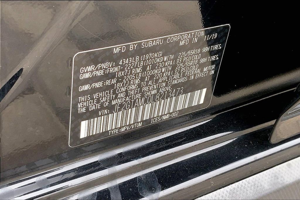 Used 2020 Subaru Crosstrek 2.0i Limited w/ Moonroof Package image 18