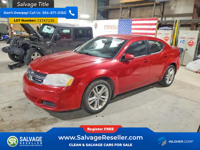Used 2012 Dodge Avenger SXT w/ Rallye Appearance Group FWD image 1