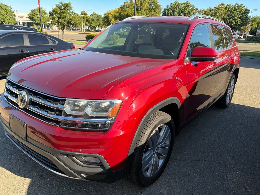Used 2019 Volkswagen Atlas SE w/ Towing Package FWD image 3