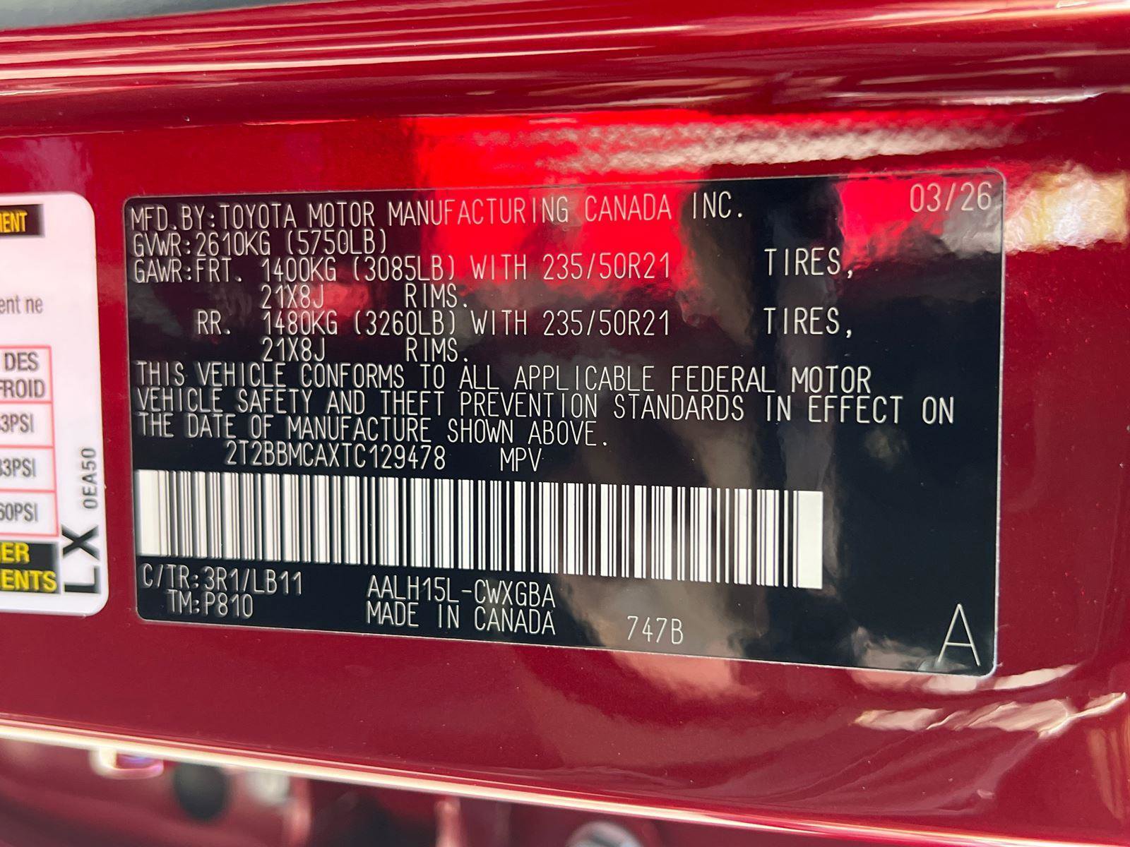 New 2026 Lexus RX 350h RX 350h Premium+ image 27