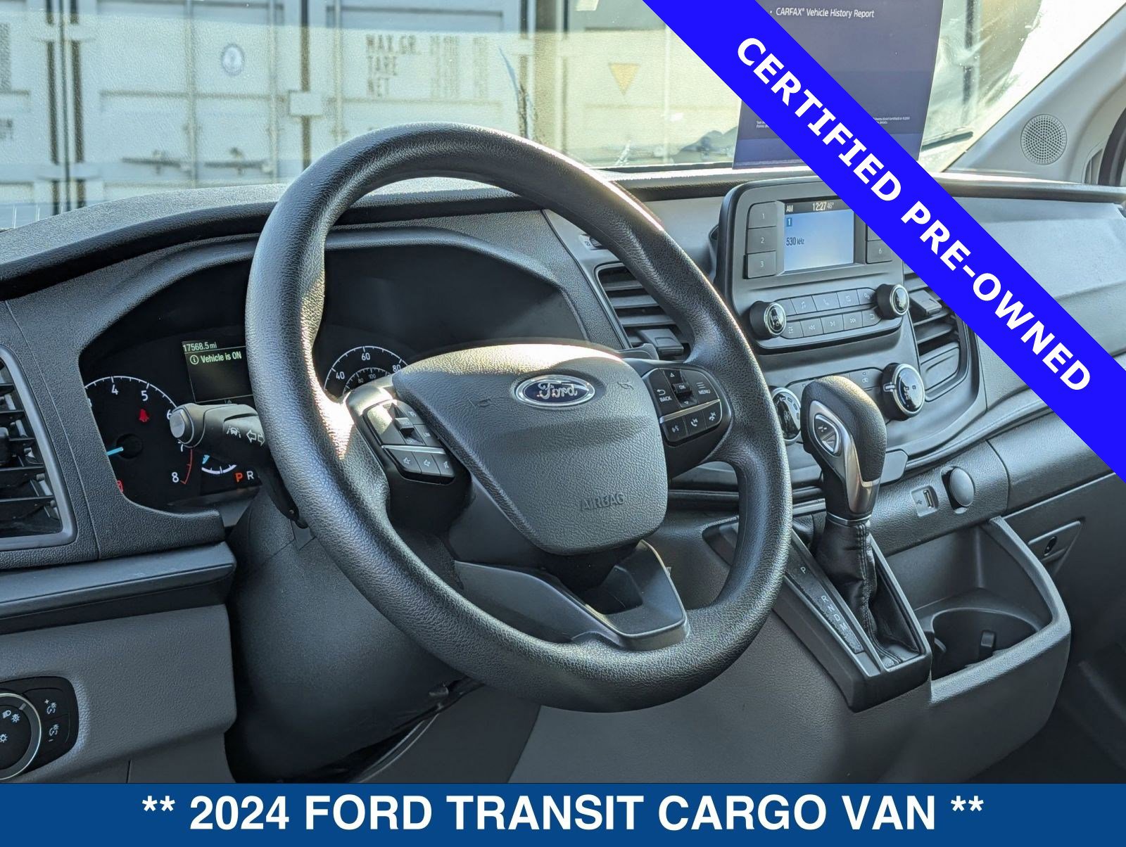 Certified 2024 Ford Transit 250 Low Roof w/ Exterior Upgrade Package image 18