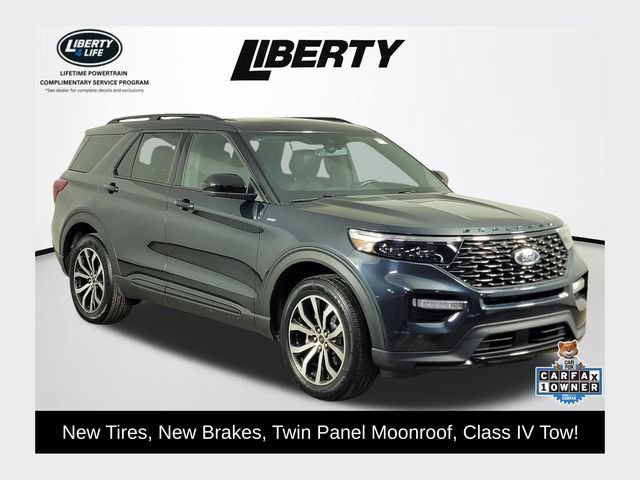 Used 2023 Ford Explorer ST-Line w/ Class IV Trailer Tow Package AWD/4WD 360° Tour