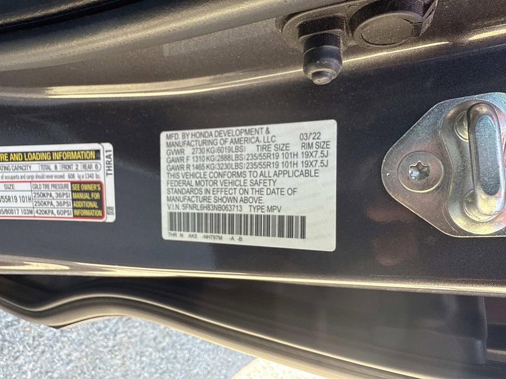 Used 2022 Honda Odyssey Touring image 10