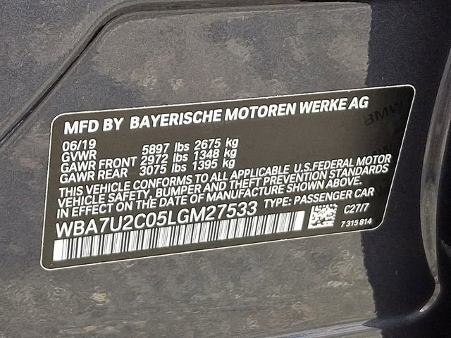 Used 2020 BMW 750i xDrive 750i xDrive image 29