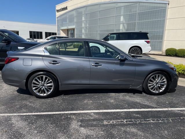 Used 2022 INFINITI Q50 Luxe w/ Cargo Package AWD/4WD image 2