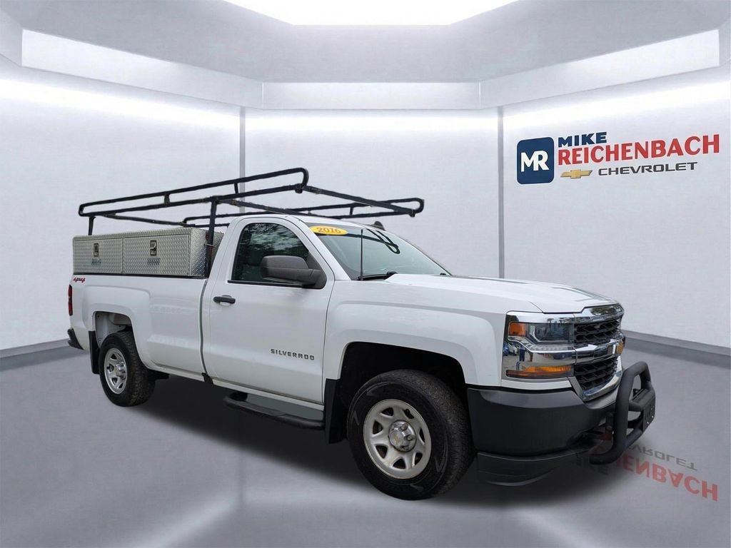 Used 2016 Chevrolet Silverado 1500 W/T w/ WT Convenience Package AWD/4WD video 2