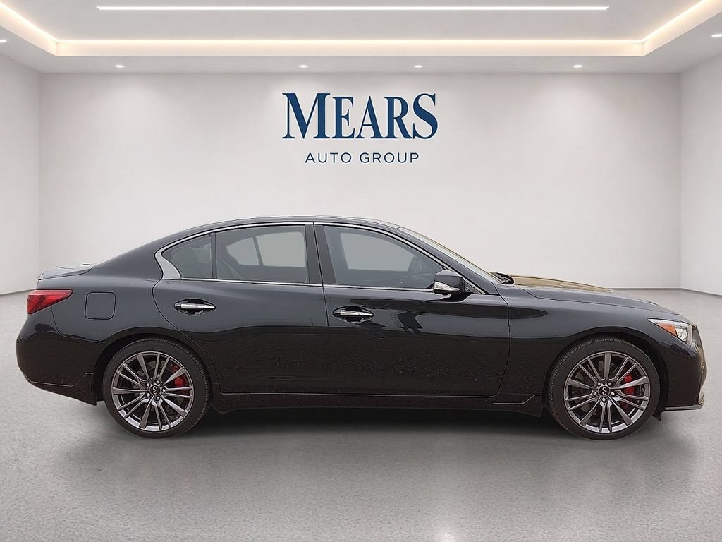 Used 2023 INFINITI Q50 Red Sport 400 w/ Black Opal Edition AWD/4WD image 6