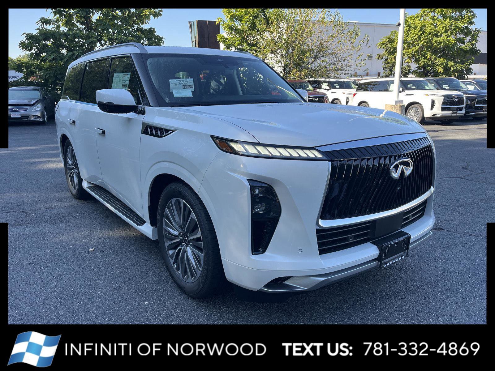 New 2026 INFINITI QX80 Luxe w/ Cargo Package