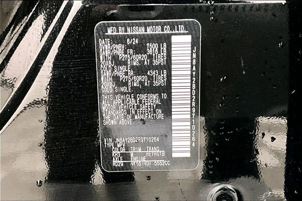 Used 2024 Nissan Armada SL w/ Cargo Package image 32