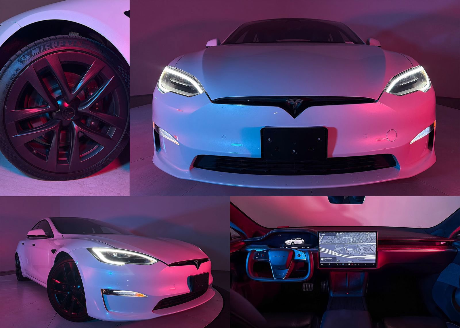 Used 2021 Tesla Model S Plaid AWD/4WD video 1