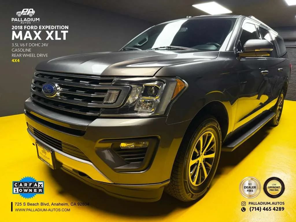 Used 2018 Ford Expedition Max XLT w/ Equipment Group 201A AWD/4WD image 1