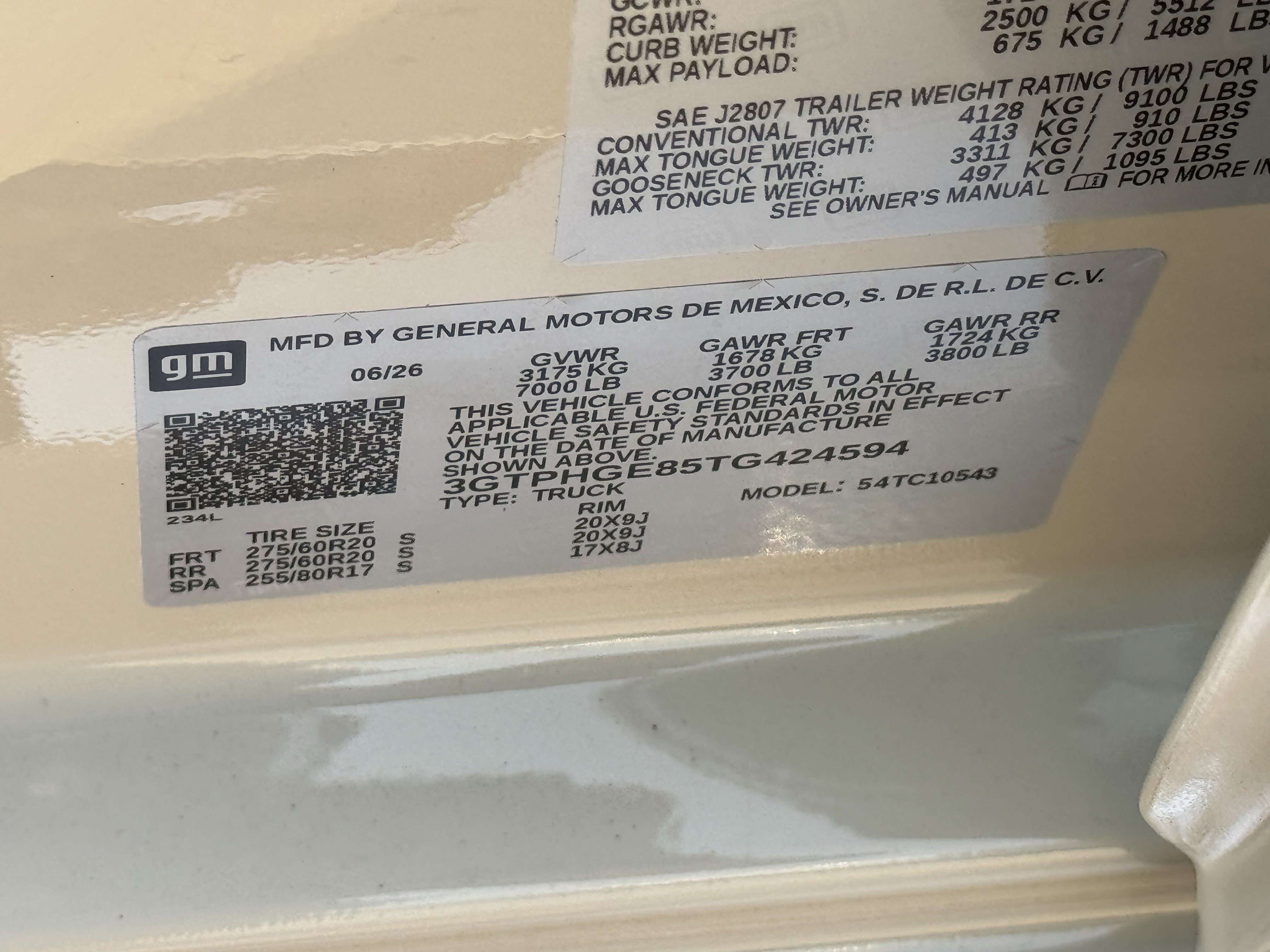 New 2026 GMC Sierra 1500 Denali w/ Technology Package RWD image 10