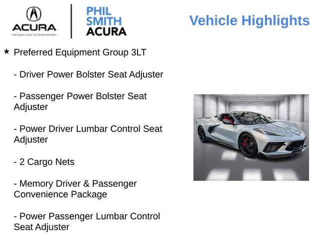 Used 2021 Chevrolet Corvette Stingray Premium Conv w/ Z51 Performance Package image 4