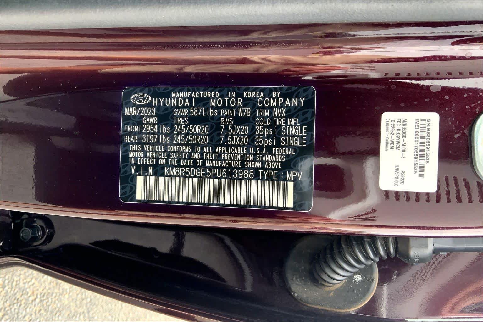 Used 2023 Hyundai Palisade Limited w/ Cargo Package AWD/4WD image 37