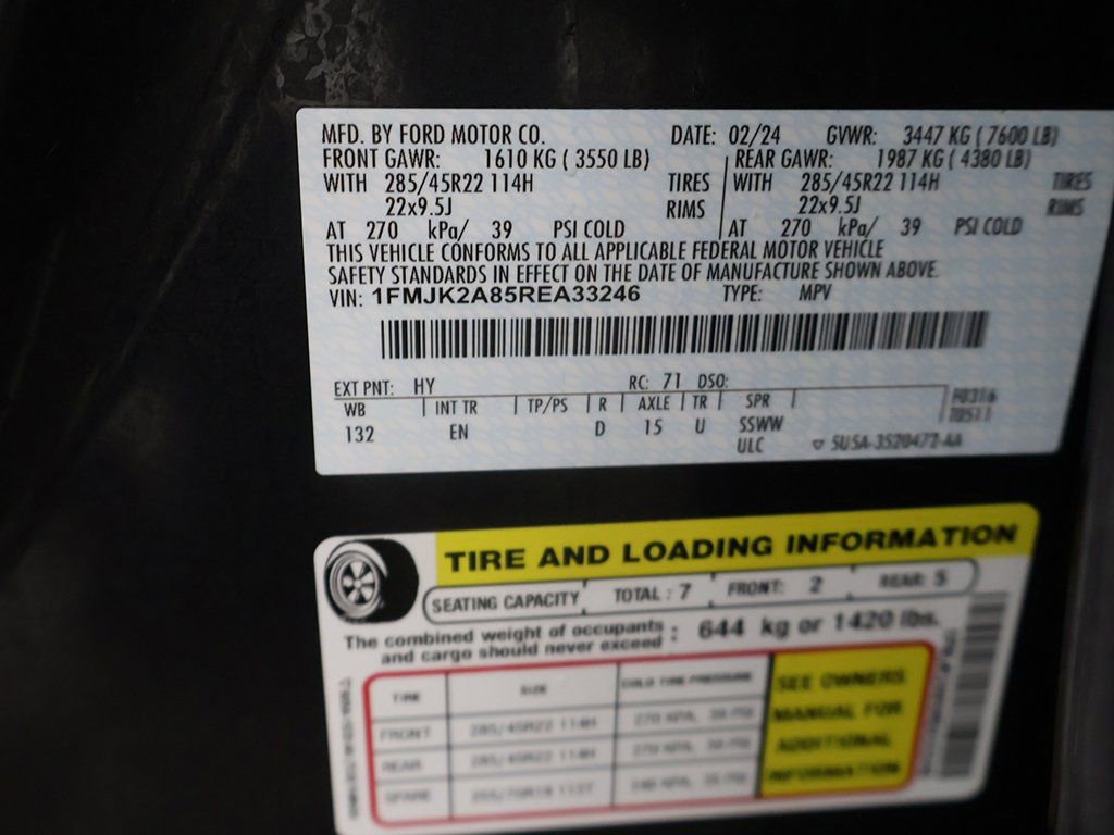 Used 2024 Ford Expedition Max Limited AWD/4WD image 58