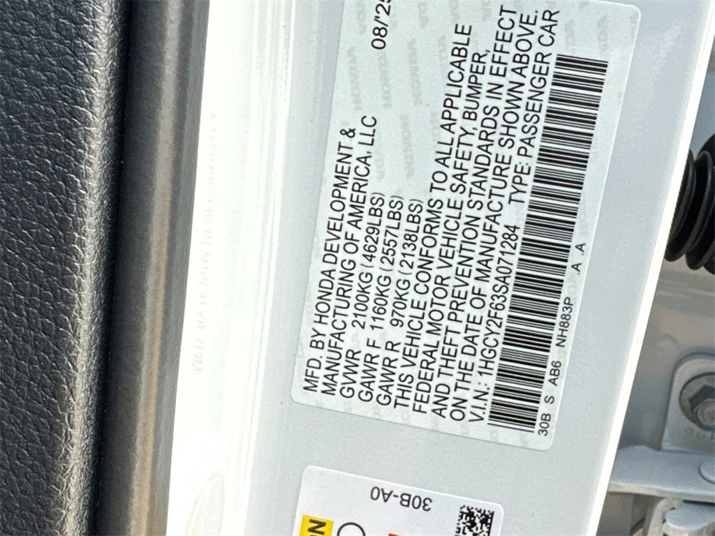 New 2025 Honda Accord EX-L image 36