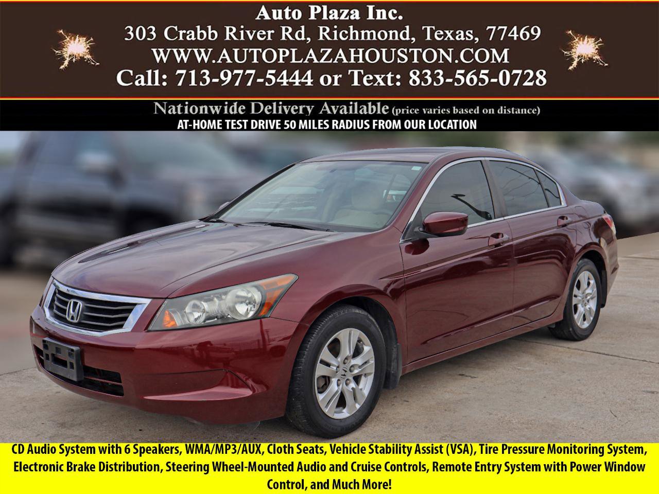 Used 2010 Honda Accord LX-P image 1
