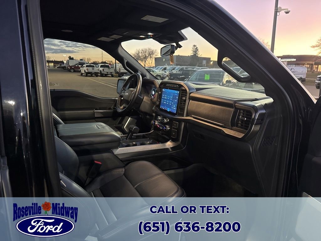 Used 2023 Ford F150 Platinum w/ Equipment Group 701A High image 42
