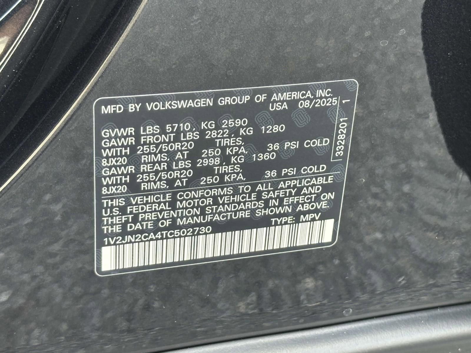 New 2026 Volkswagen Atlas SE image 17