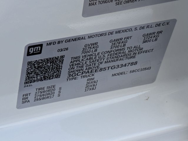 New 2026 Chevrolet Silverado 1500 LTZ w/ LTZ Premium Package RWD image 16