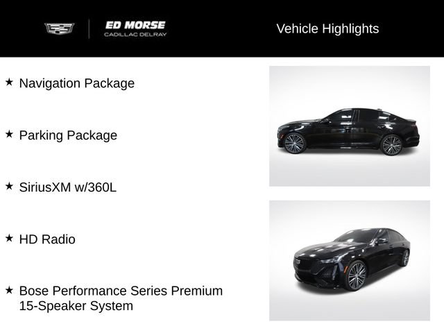 Certified 2022 Cadillac CT5 V w/ Platinum Package AWD/4WD image 25