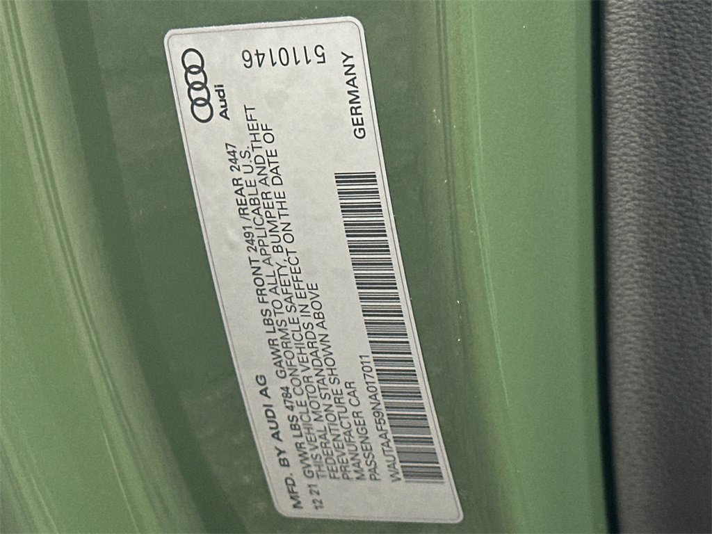 Used 2022 Audi A5 2.0T Premium Plus w/ Premium Plus image 32