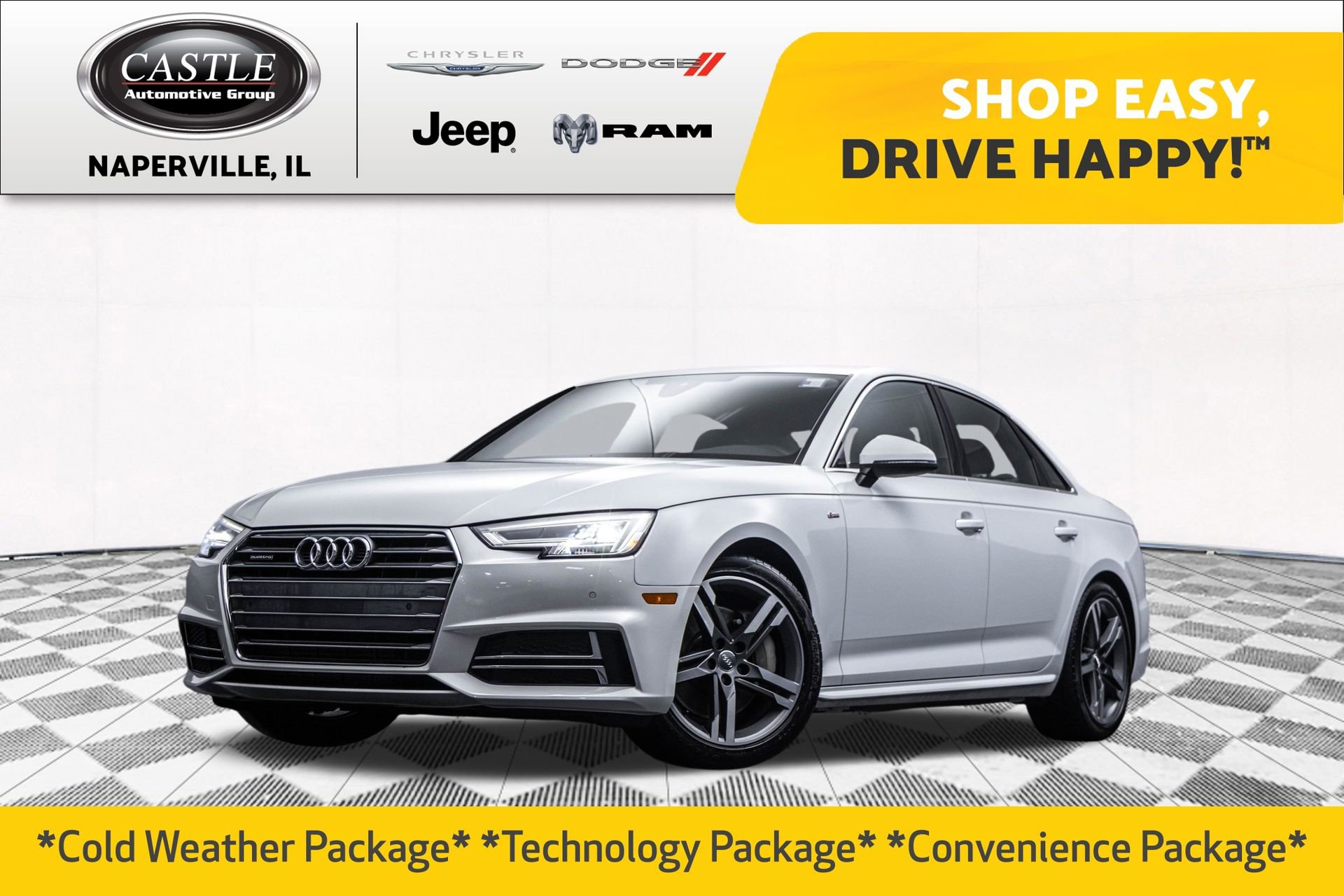 Used 2017 Audi A4 2.0T Premium Plus w/ Premium Plus Package image 1