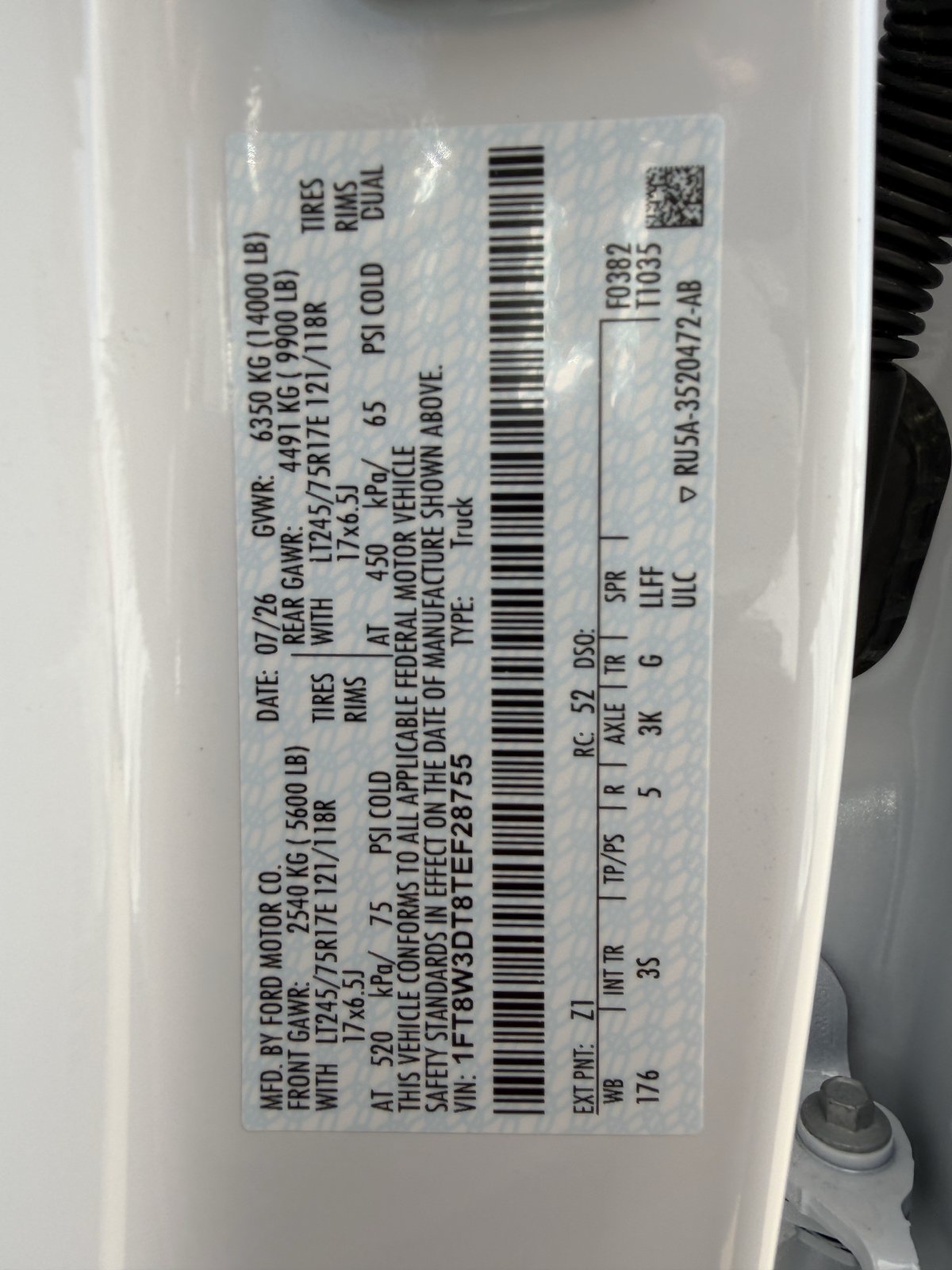 New 2026 Ford F350 XLT AWD/4WD image 27