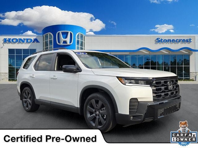 Certified 2026 Honda Pilot Sport