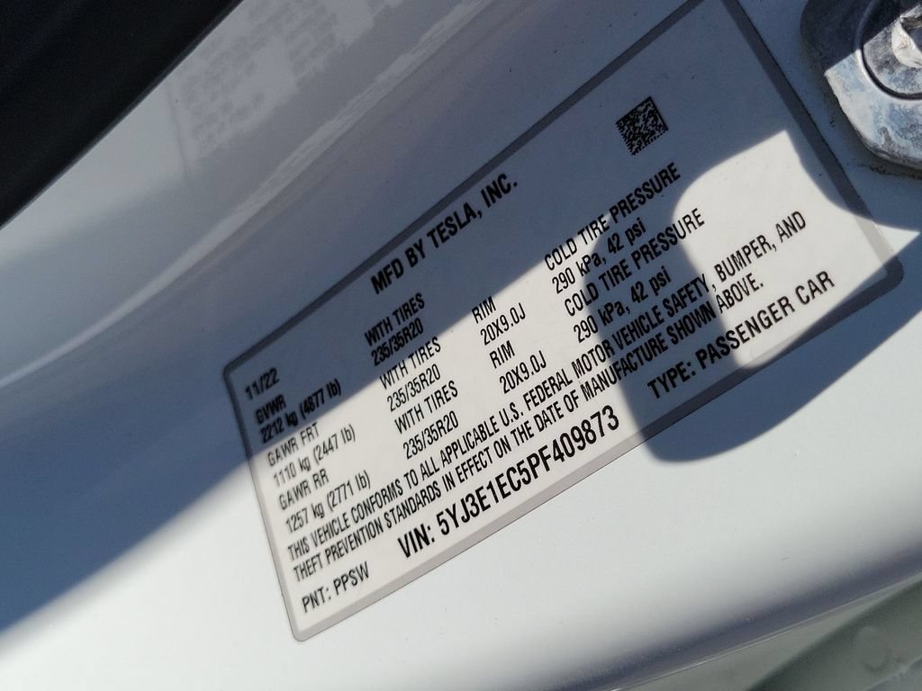 Used 2023 Tesla Model 3 Performance AWD/4WD image 31