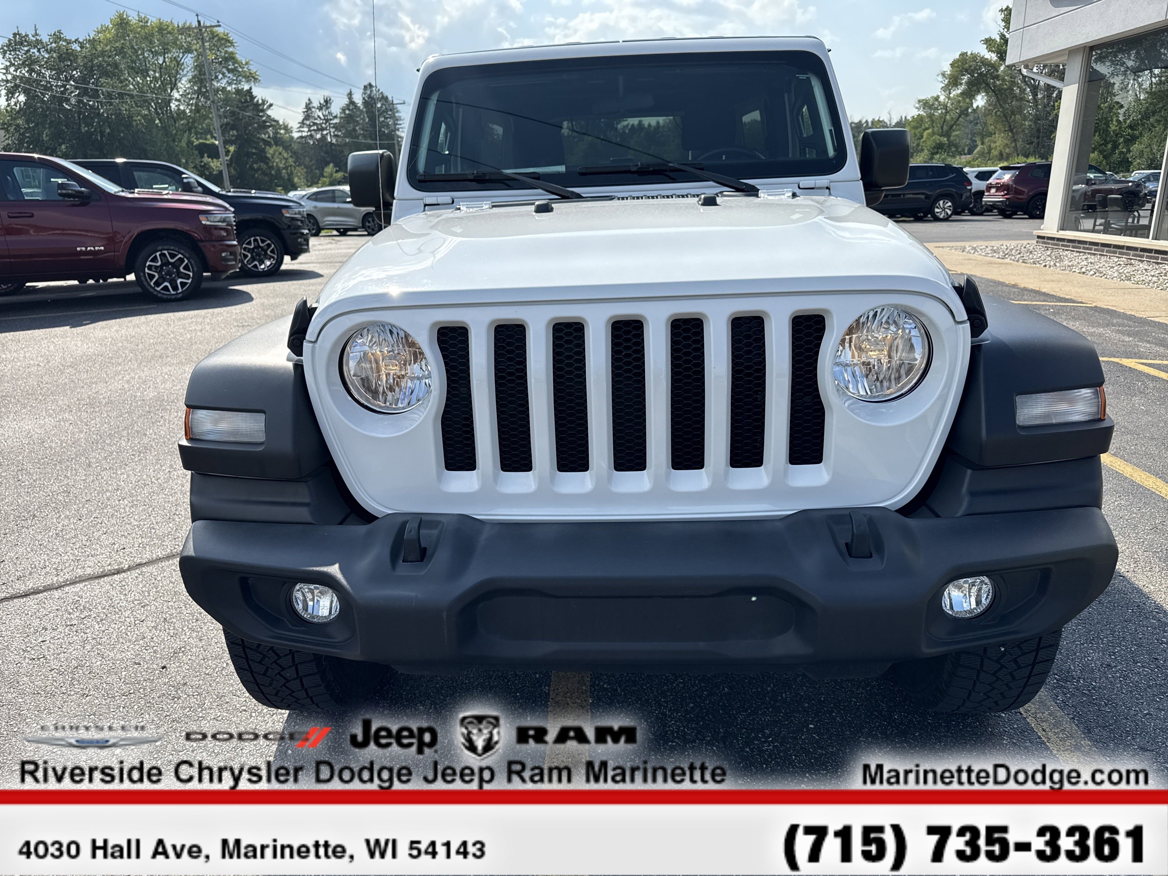 Used 2021 Jeep Wrangler Unlimited Sport w/ Technology Group image 3