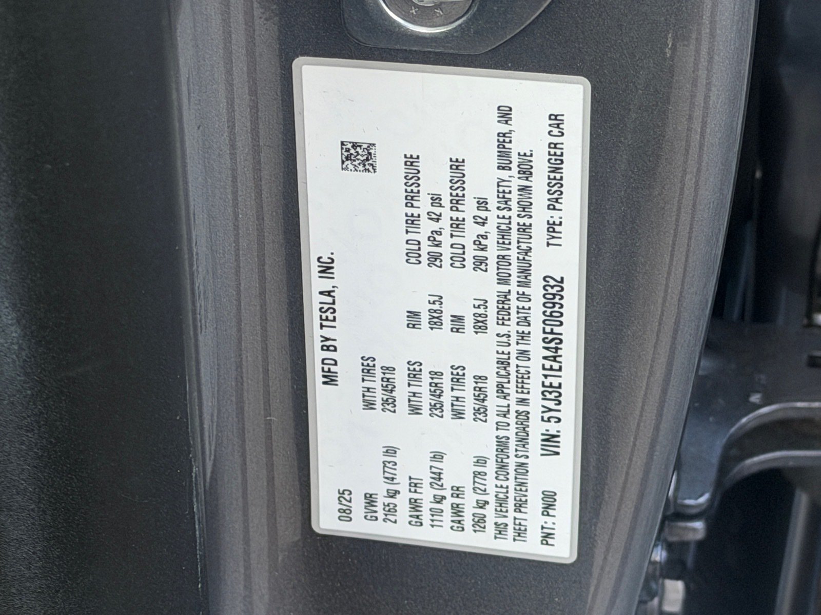 Used 2025 Tesla Model 3 Long Range RWD image 19