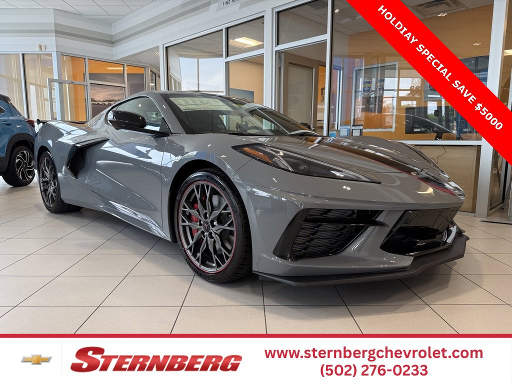 New 2025 Chevrolet Corvette Stingray Preferred Cpe w/ Z51 Performance Package
