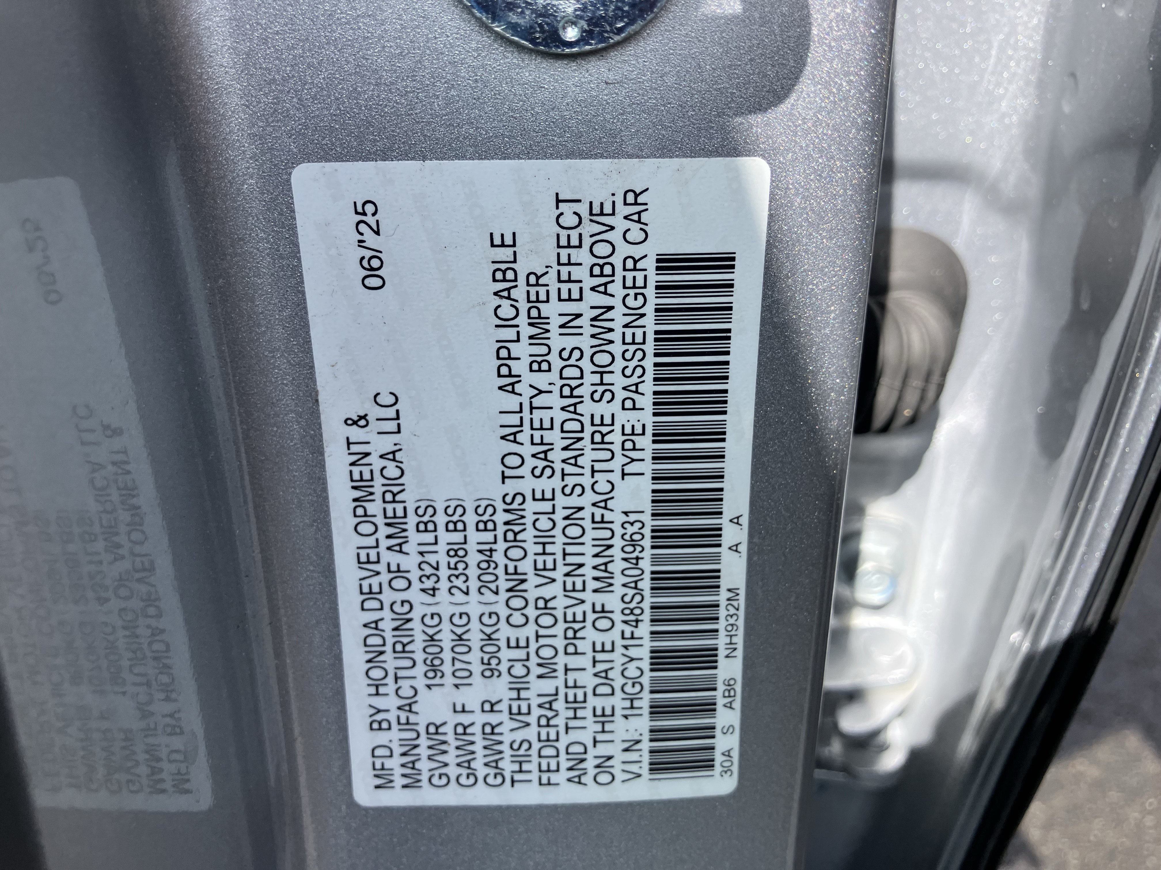 Used 2025 Honda Accord SE image 37