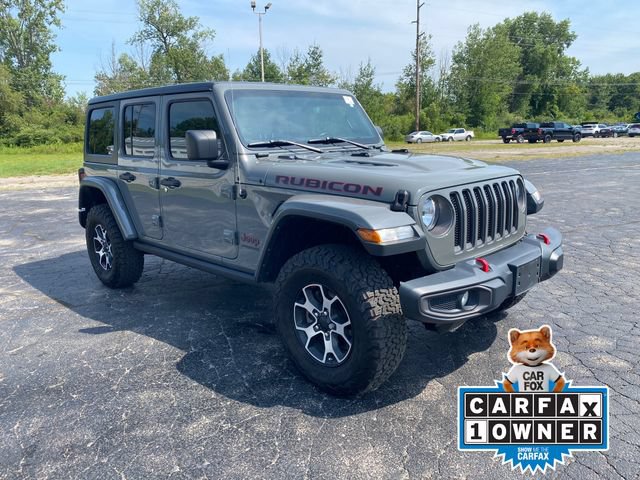 Used 2021 Jeep Wrangler Unlimited Rubicon w/ Uconnect 4C Nav & Sound Group AWD/4WD image 10