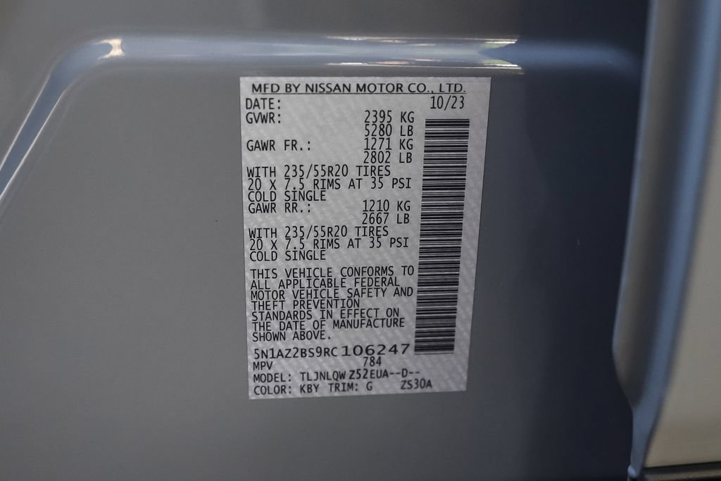 Used 2024 Nissan Murano SV w/ SV Midnight Edition Package AWD/4WD image 31