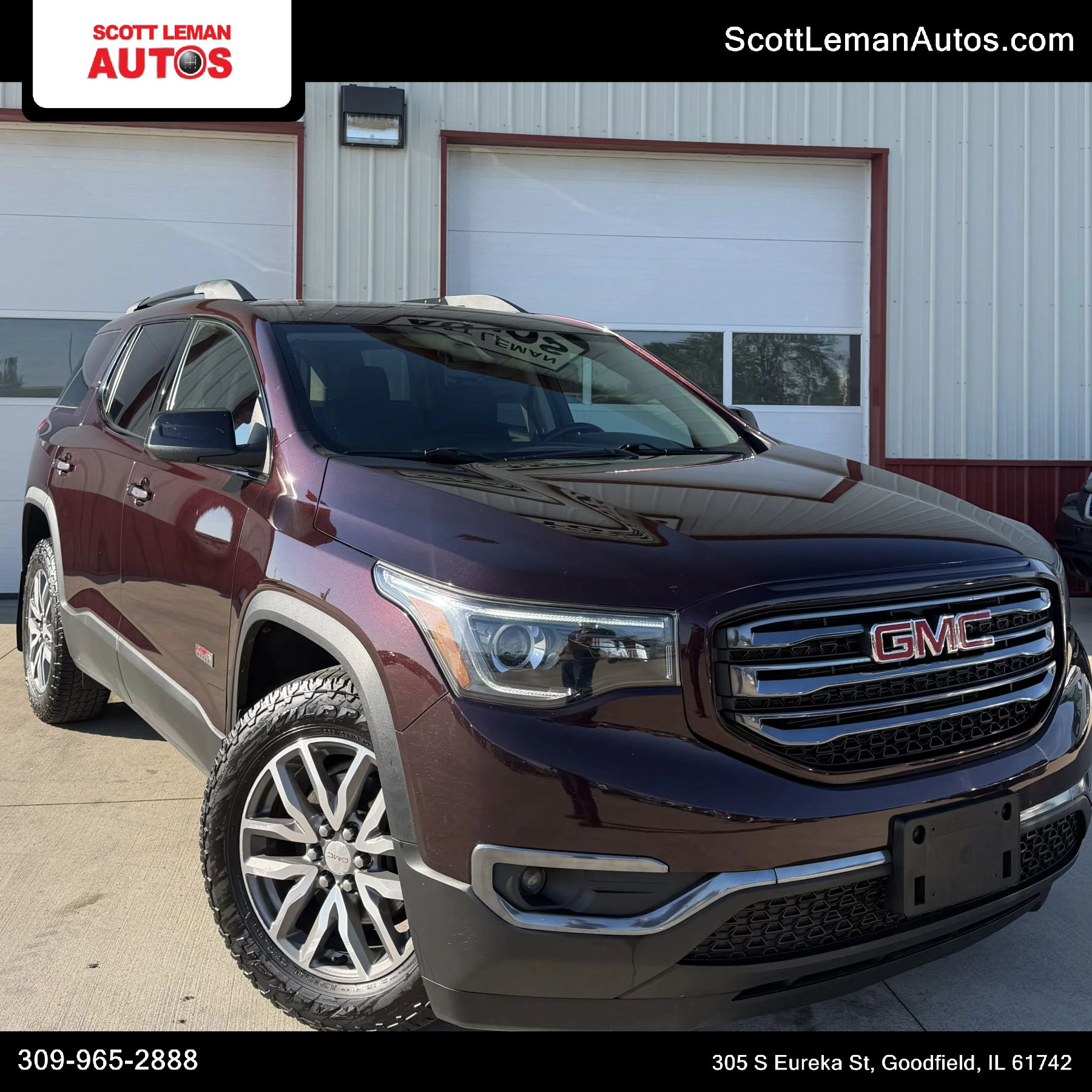 Used 2017 GMC Acadia SLE w/ Driver Alert Package I AWD/4WD image 1