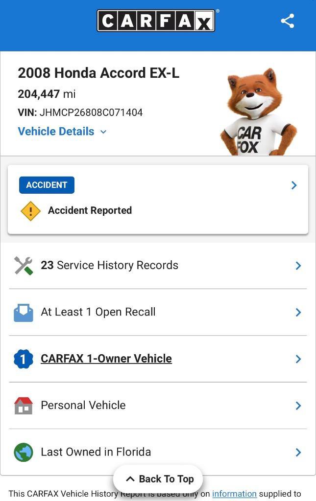 Used 2008 Honda Accord EX-L image 20