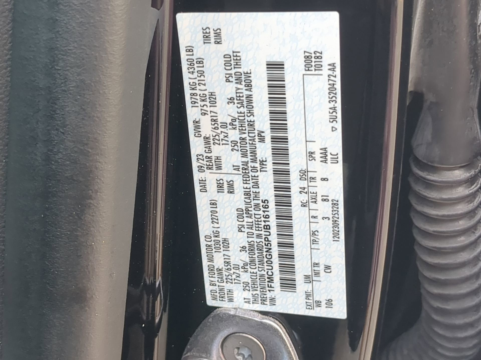 Certified 2023 Ford Escape Active FWD image 71