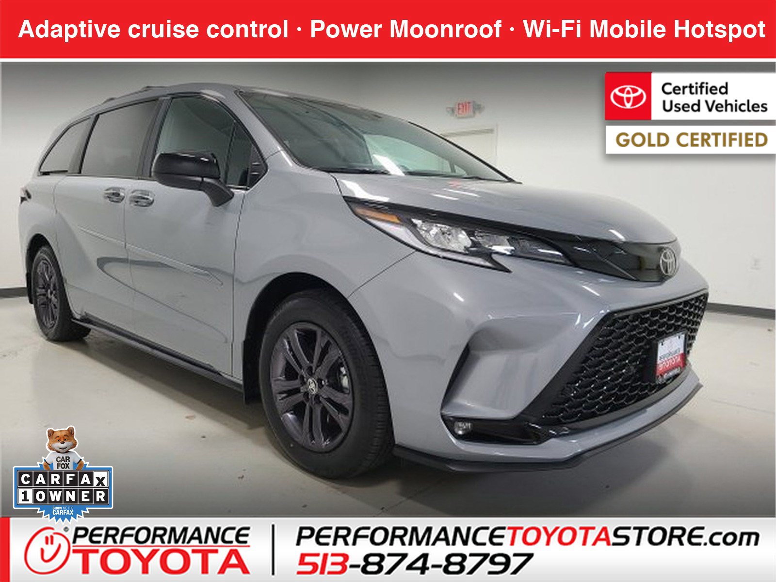 Certified 2026 Toyota Sienna XSE