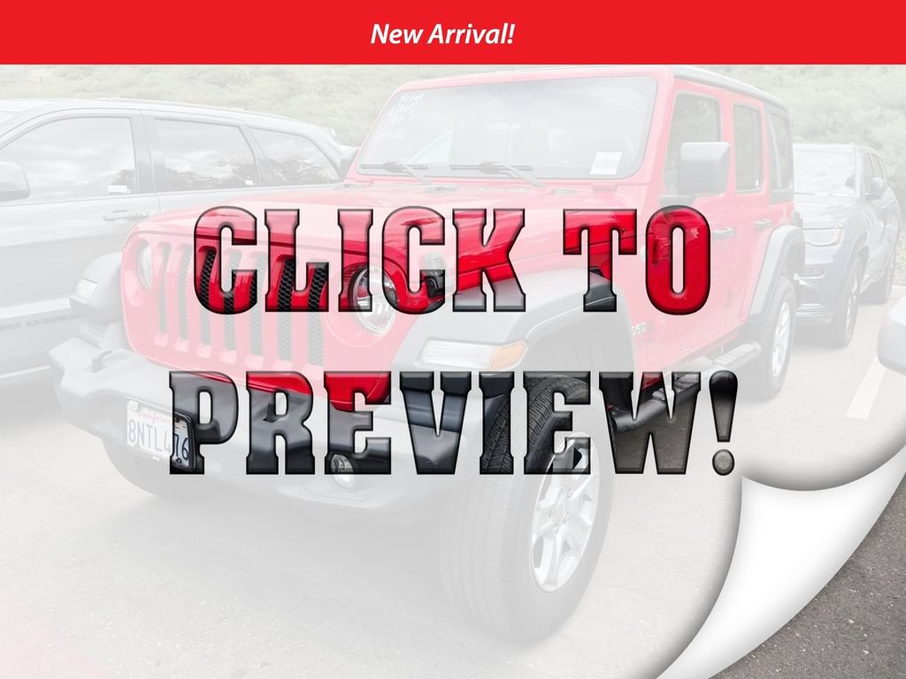 Used 2018 Jeep Wrangler Unlimited Sport S AWD/4WD image 1